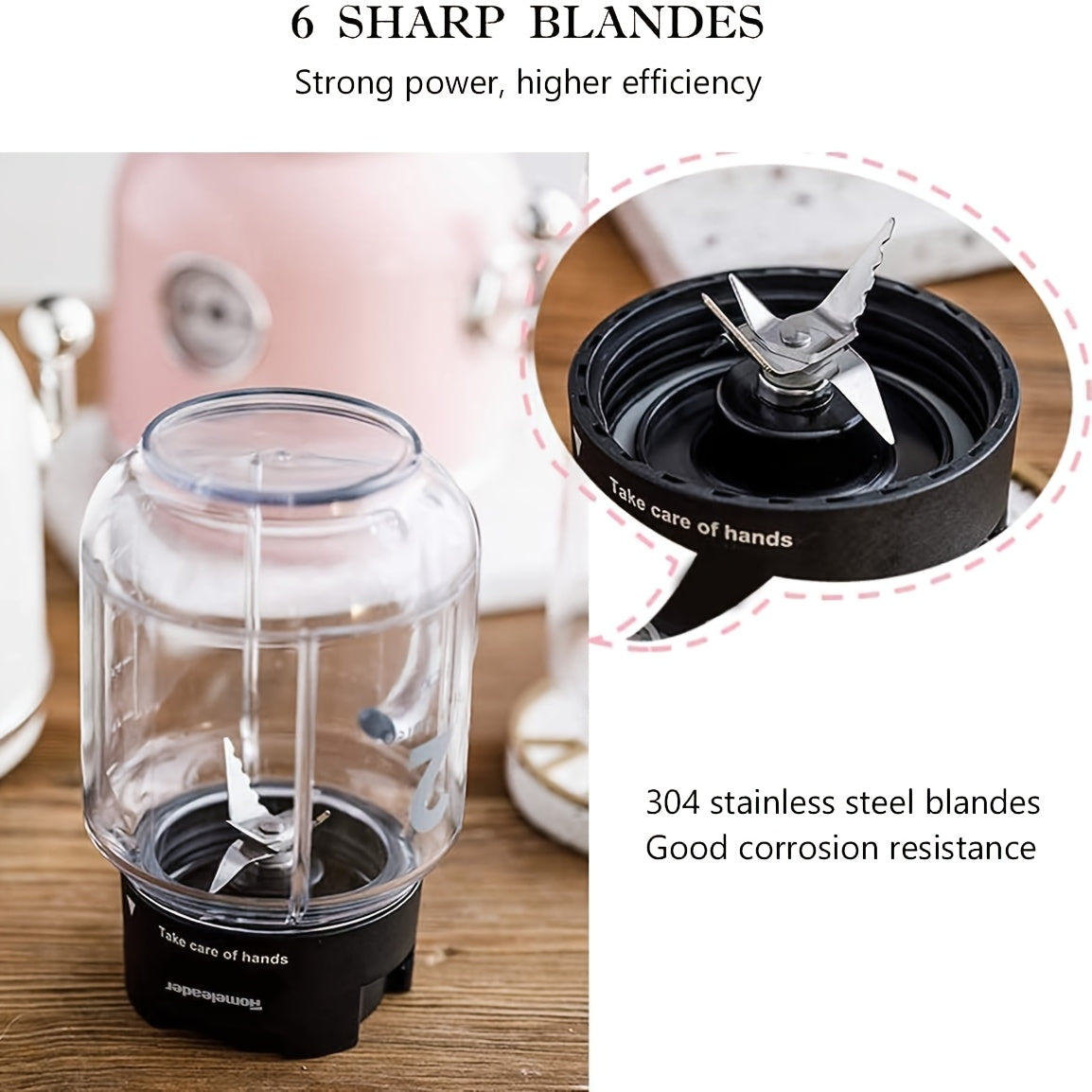 Personal Blender for Shakes and Smoothies Travel Cup