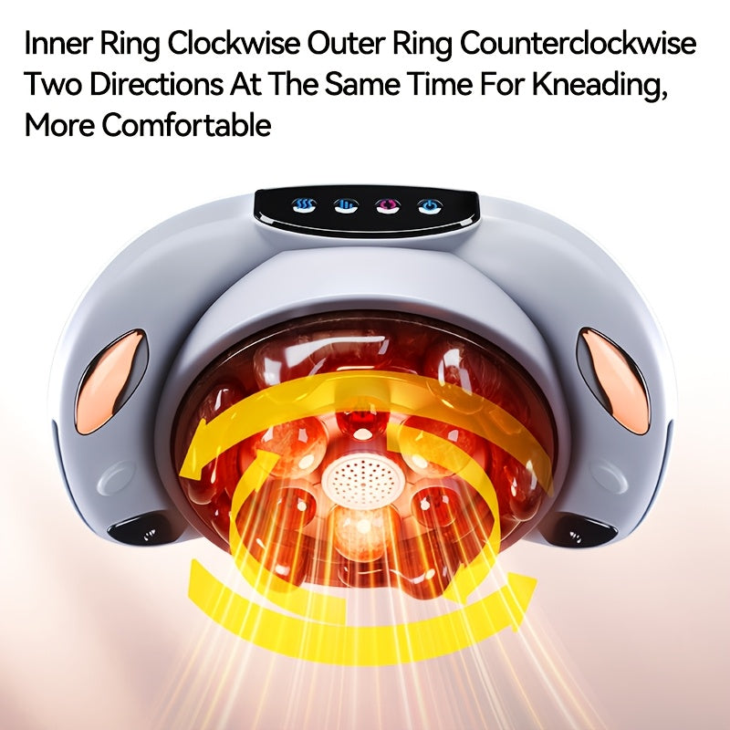 Automatic Heated Abdominal Massager for Whole Body Relaxation