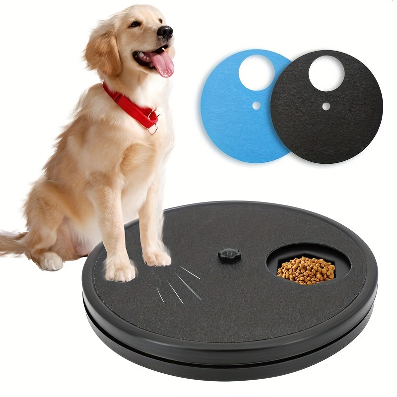 Dog Nail Scratch Board 3 In 1 Rotatable Treat Box Toy