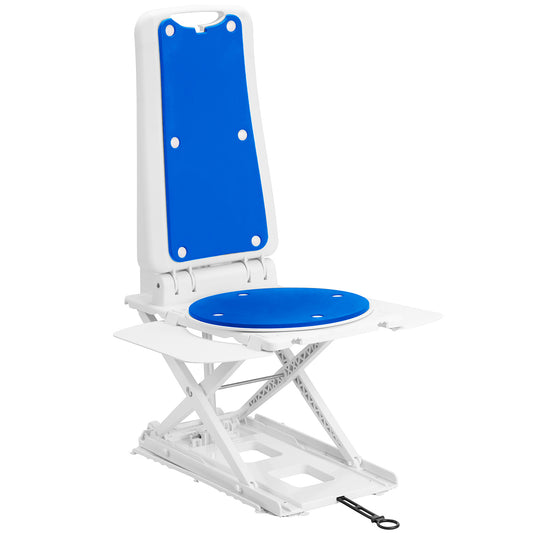 Hydraulic Transfer Chair For Elderly With 300 Lbs Capacity
