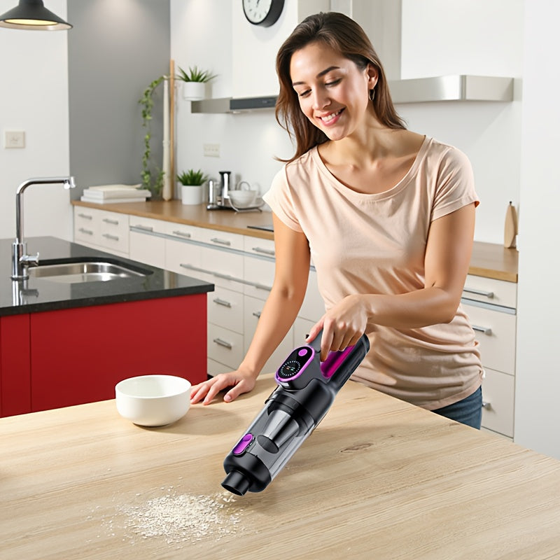 Wireless Handheld Vacuum For Cars And Homes 2 In One