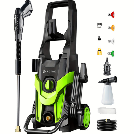 Heavy Duty Electric Pressure Washer With Foam Cannon