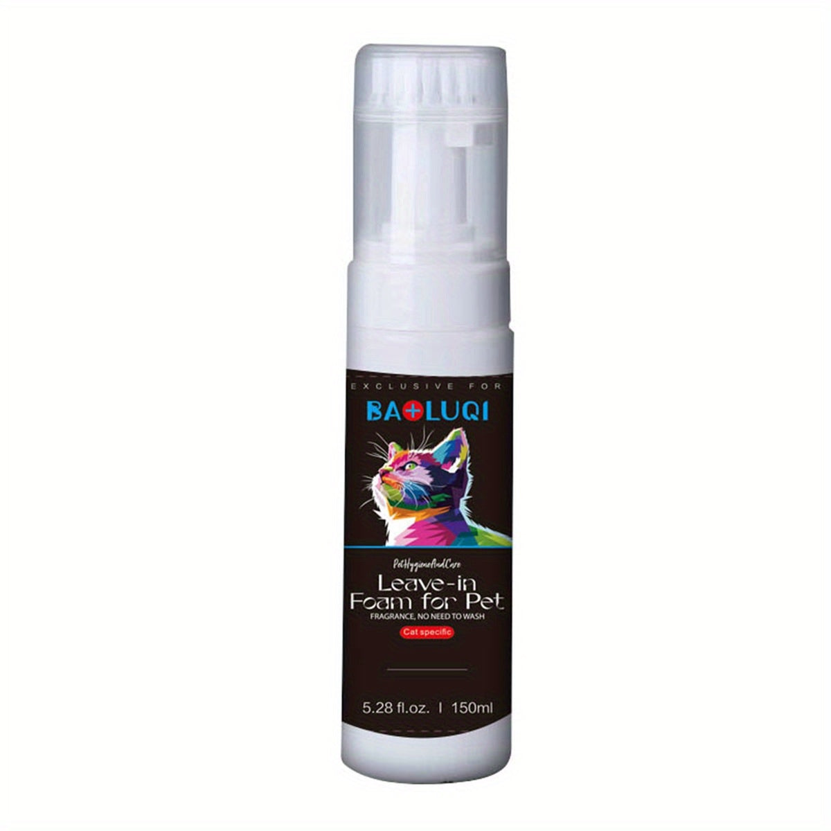 No Rinse Cat Bath Spray Quick Dry Leave In Grooming