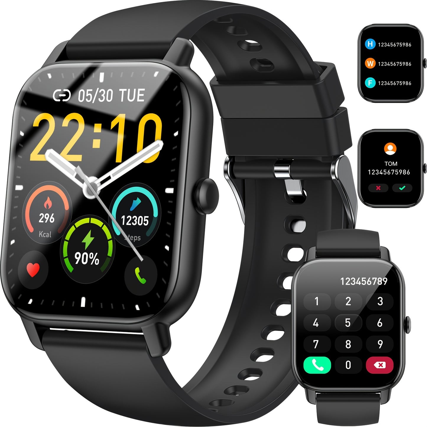 Men's And Women's Smartwatches With Fitness Tracking And Calling