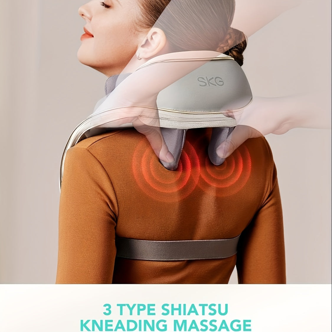 SKG H5MINI Deep Tissue Electric Neck and Shoulder Massager