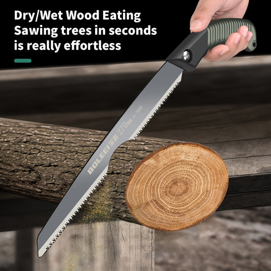 BaoLian SK5 Alloy Steel Hand Saw With Protective Sleeve