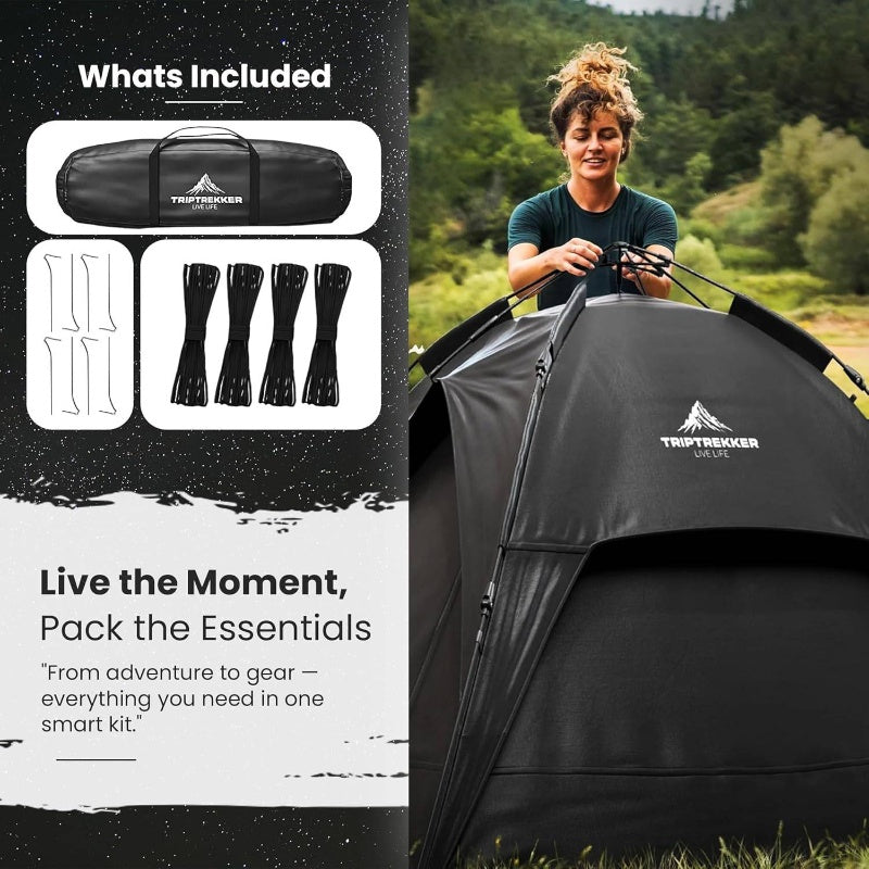 Pop Up Camping Tent Fully Waterproof With Fly Screen