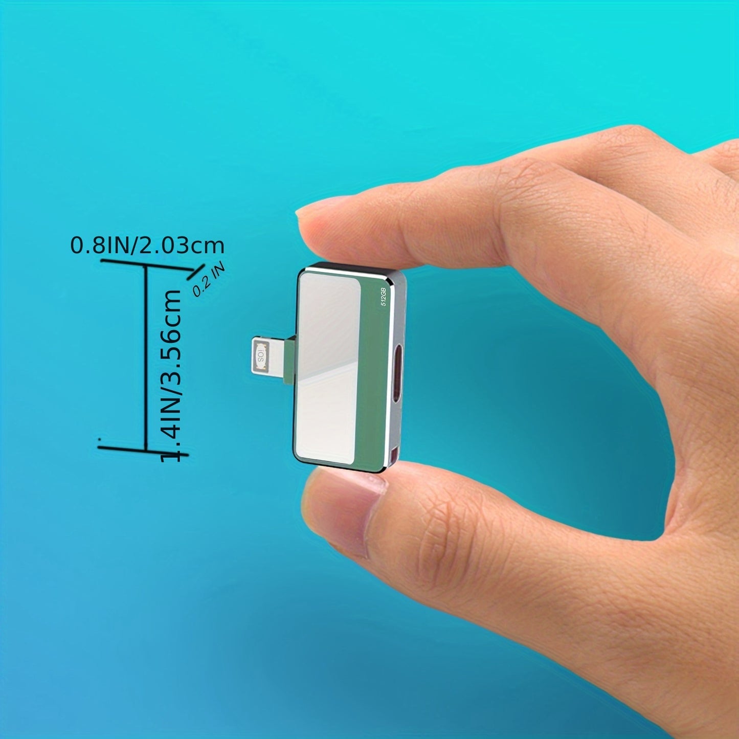 512GB Flash Drive for iPhone and Android Devices