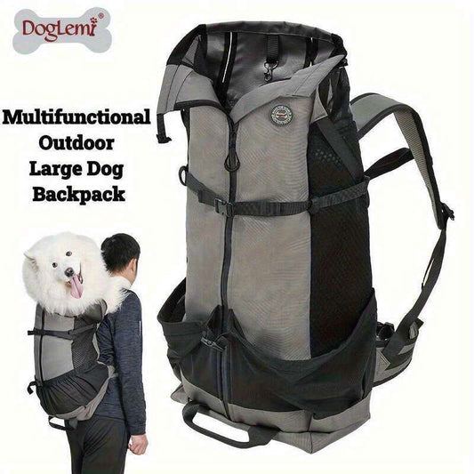 DogLemi Large Dog Backpack For Hiking And Cycling Gear