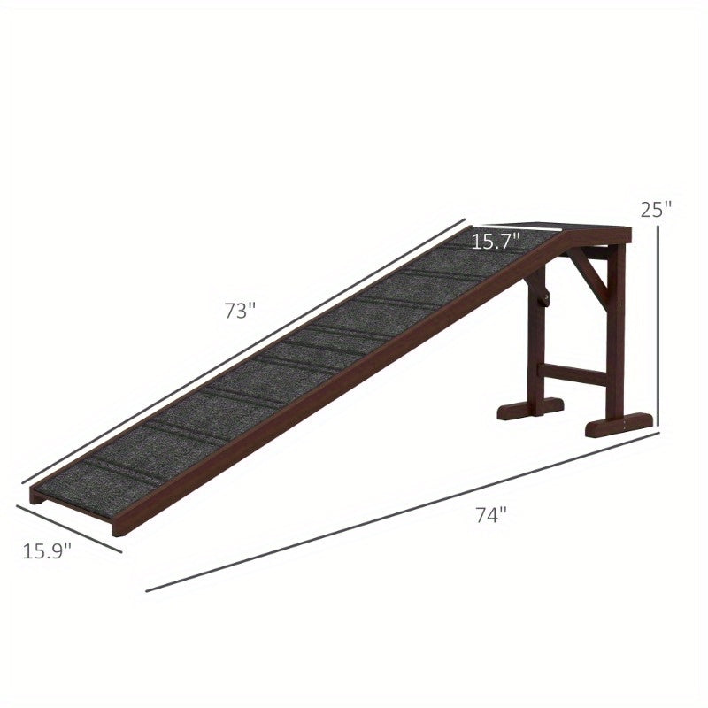 Extra Wide Non Slip Dog Ramp for High Beds Couches