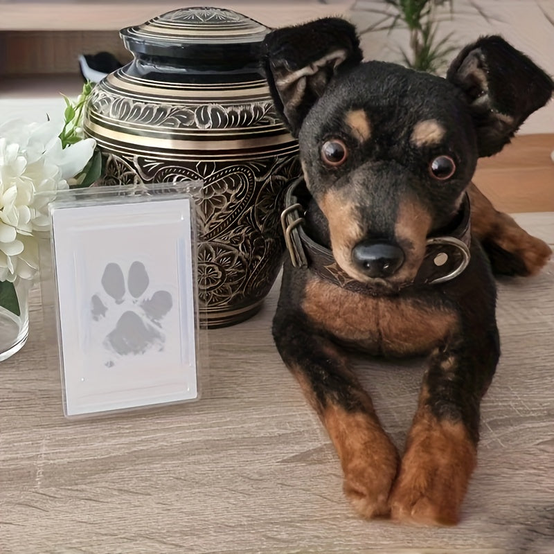 Dog Pawprint Kit Inkless With 4 BoxesBundle And Stickers