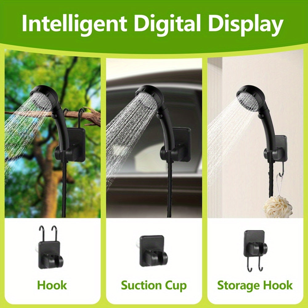 Portable Camping Shower Pump With Intelligent Display