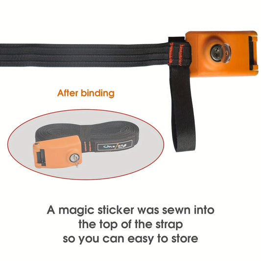 Heavy Duty Steel Cable Strap Kayak Quick Release Buckle