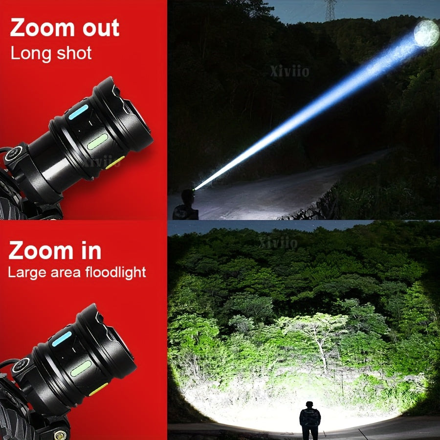 Paweinuo Rechargeable Headlamp for Outdoor Work and More
