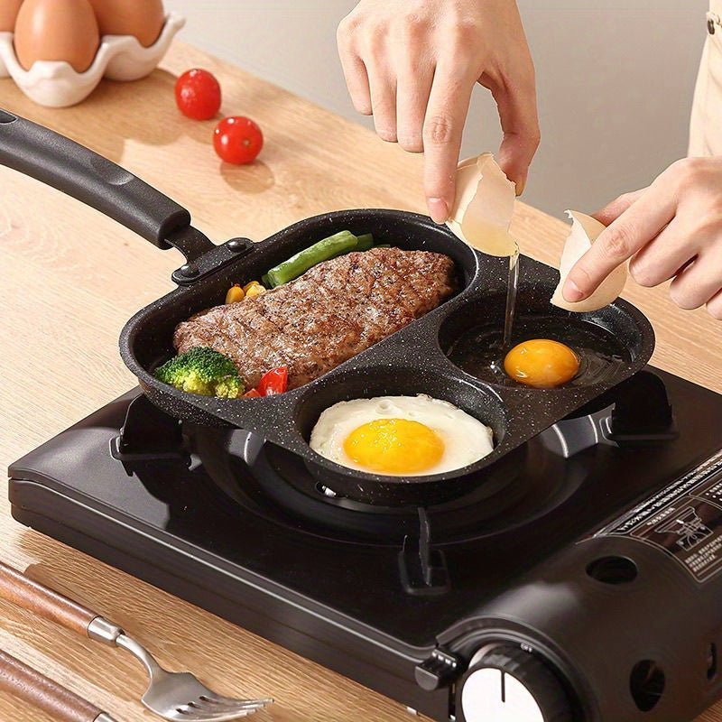 Nonstick Cast Iron Breakfast Pan For Eggs And Steak