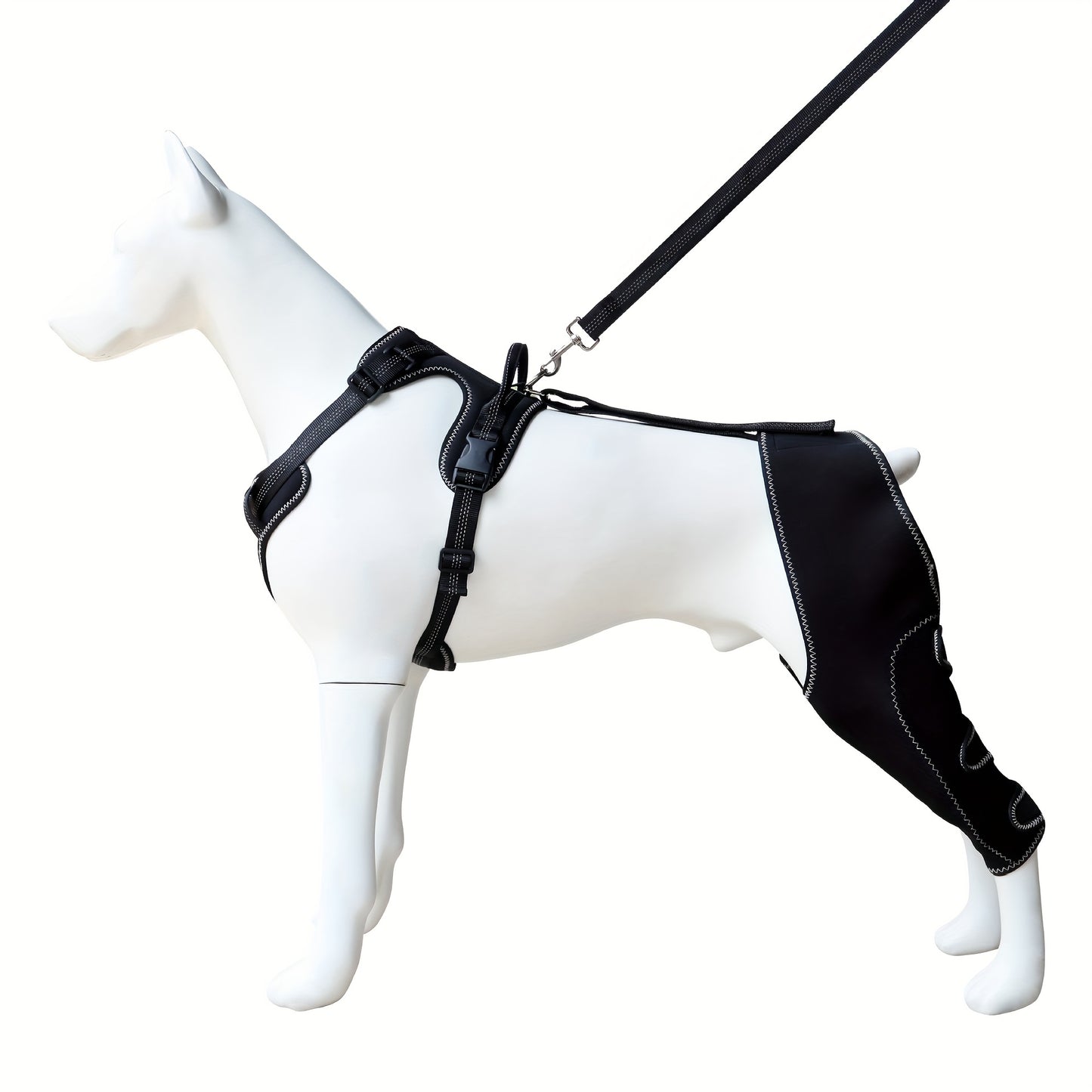 Dog Hind Leg Support Guard With Chest Harness Leash