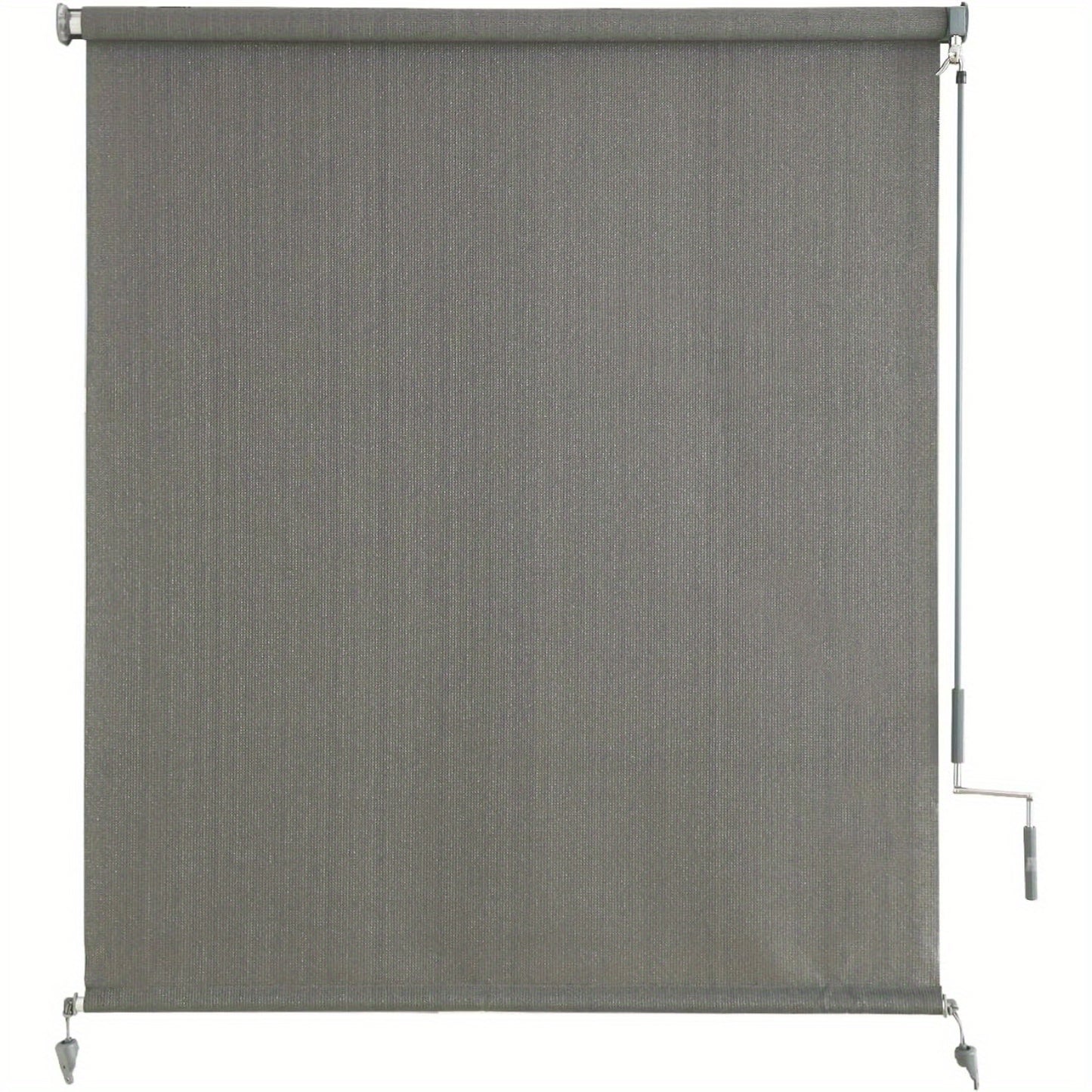 Cordless Outdoor Roller Shades for Privacy and UV Protection