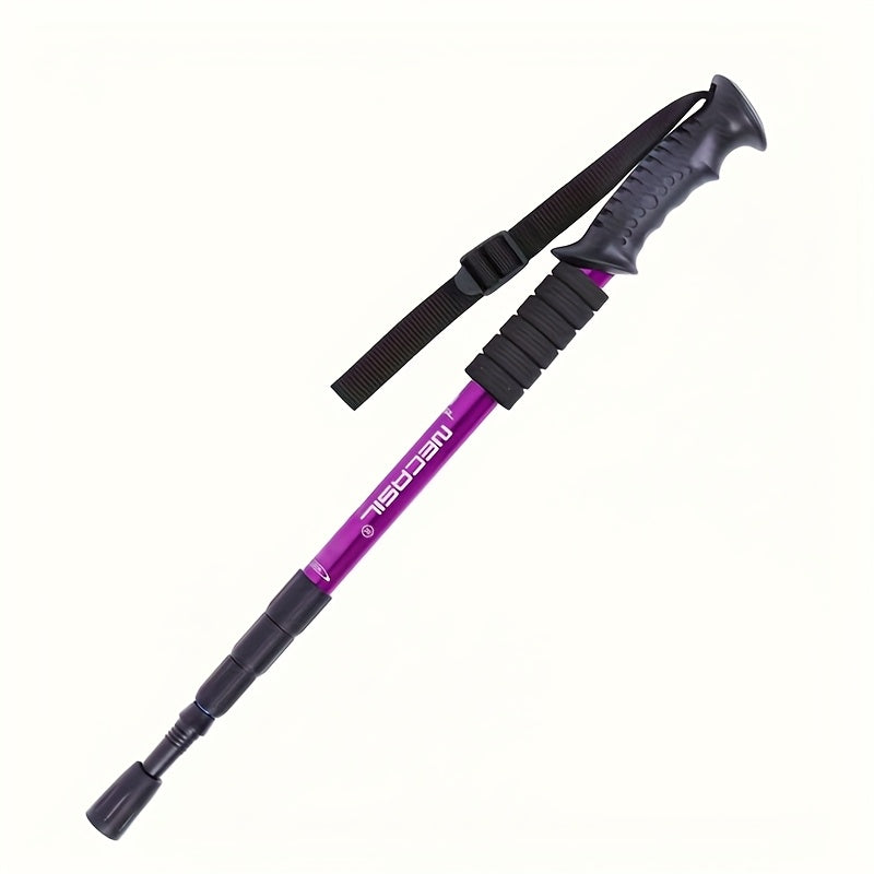 Ultralight 4 Section Telescopic Trekking Poles Aluminum