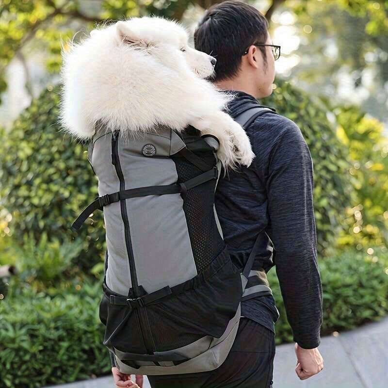 DogLemi Large Dog Backpack For Hiking And Cycling Gear