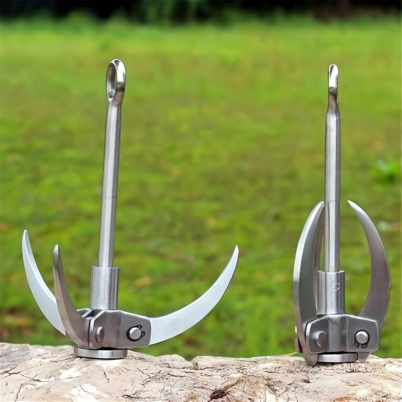 Heavy Duty Grappling Hook 880lb Capacity Stainless Steel