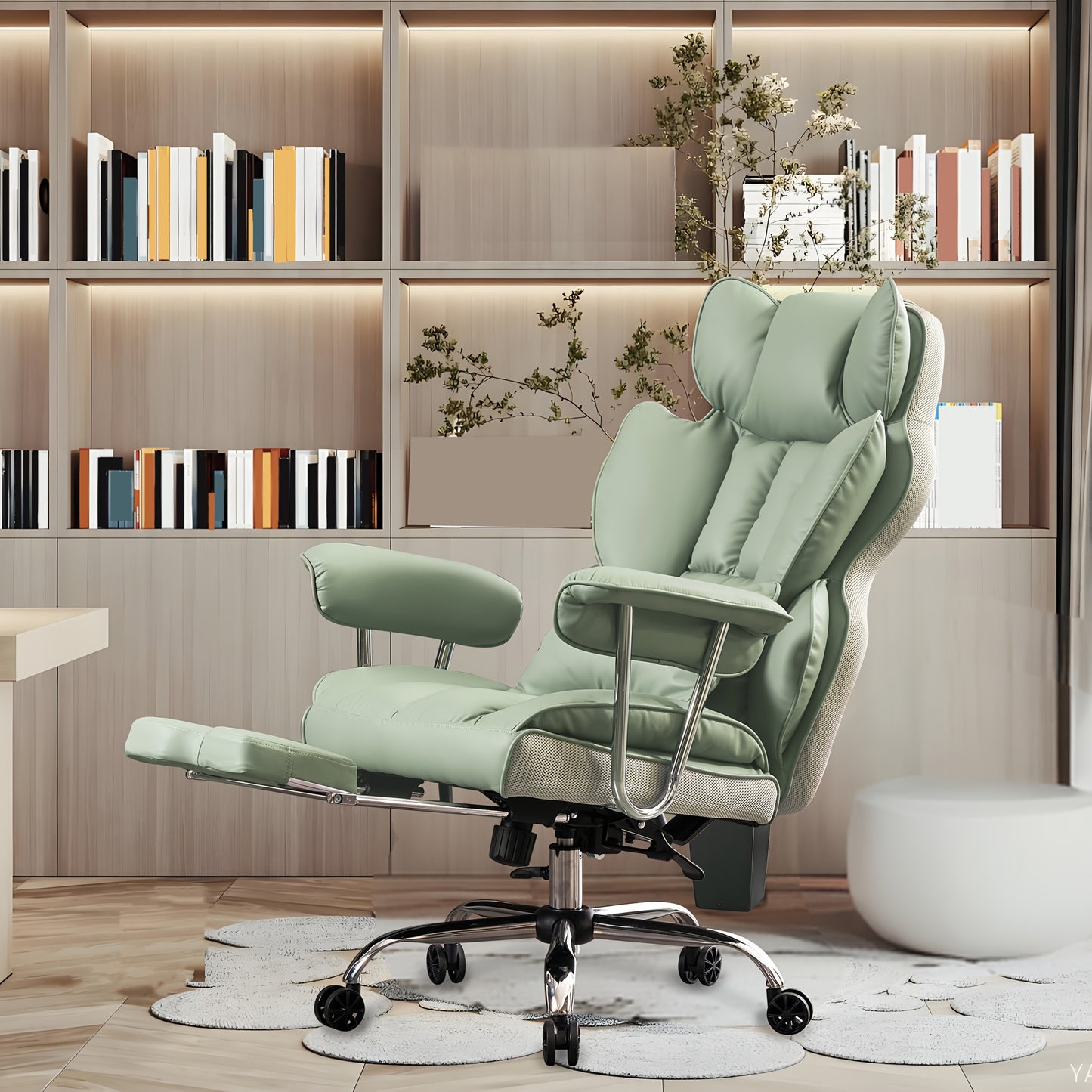 Efomao Ergonomic Big and Tall Office Chair with Lumbar Support