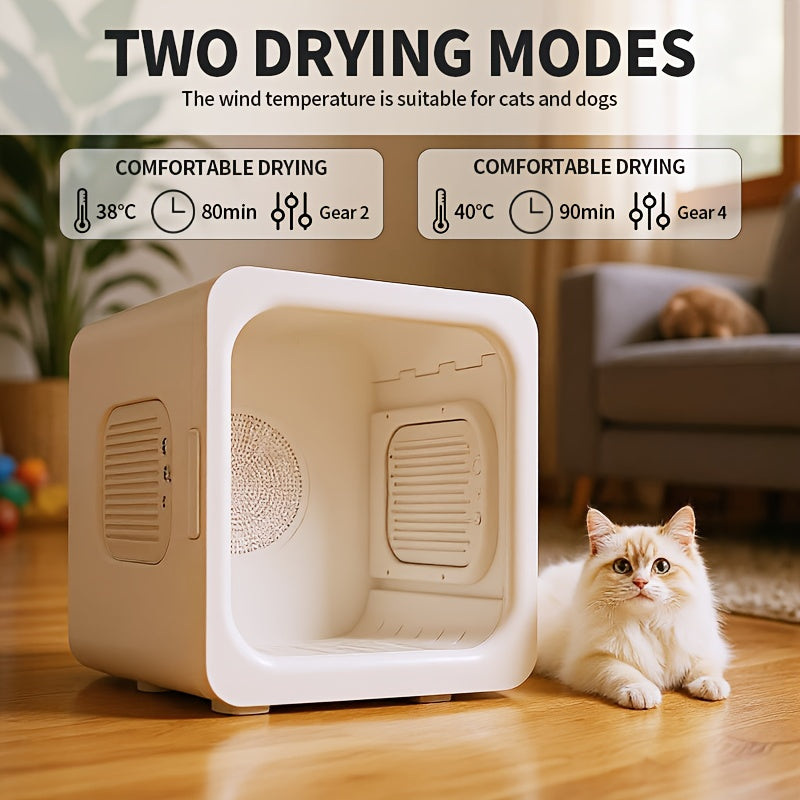 Pet Dryer 2 In 1 House With Negative Ion Technology