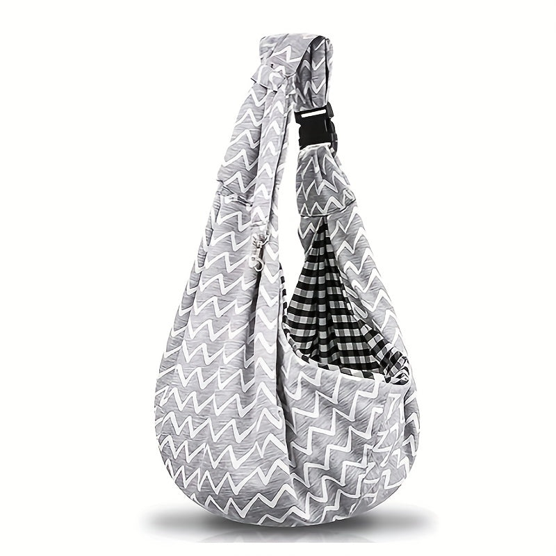 Comfortable Hands-Free Pet Sling Carrier for Dogs and Cats