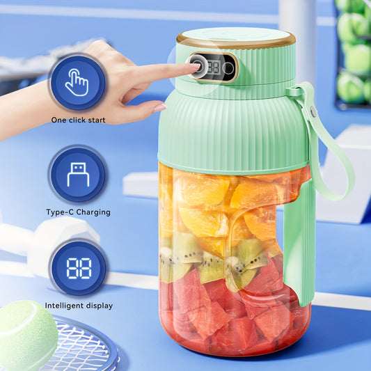 Portable Fruit Juicer Blender With Rechargeable Battery