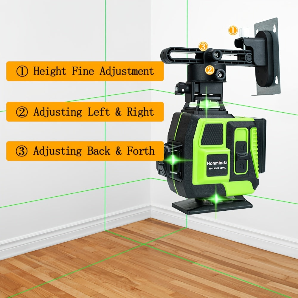 16 Line Self Leveling Laser Level 360 Degree With Remote