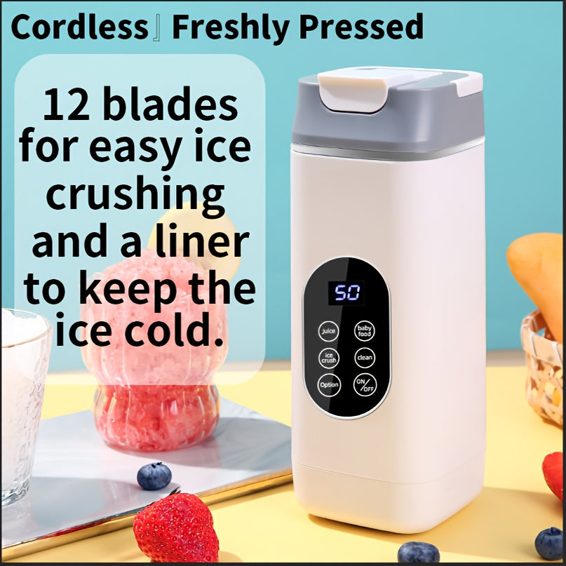 Portable USB Rechargeable Mini Blender And Juicer 3 Modes