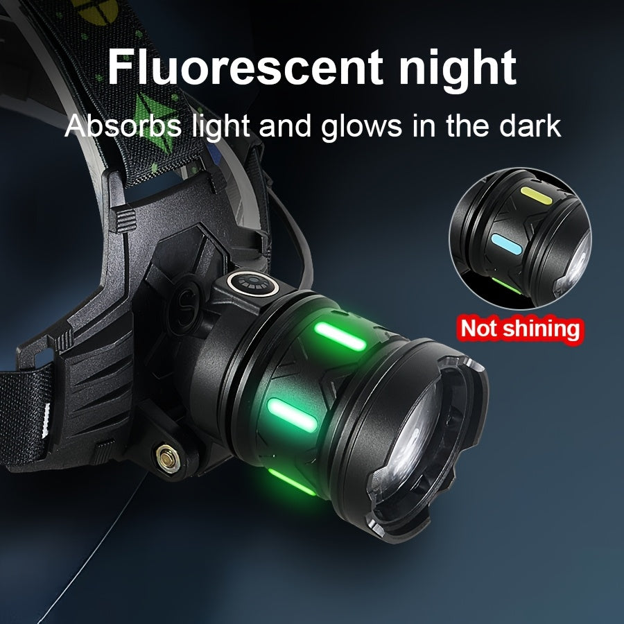 Paweinuo Rechargeable Headlamp for Outdoor Work and More