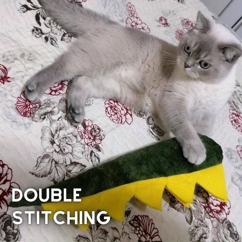 Cat Toy Dino Matatabi Silvervine Kicker For Stress Relief