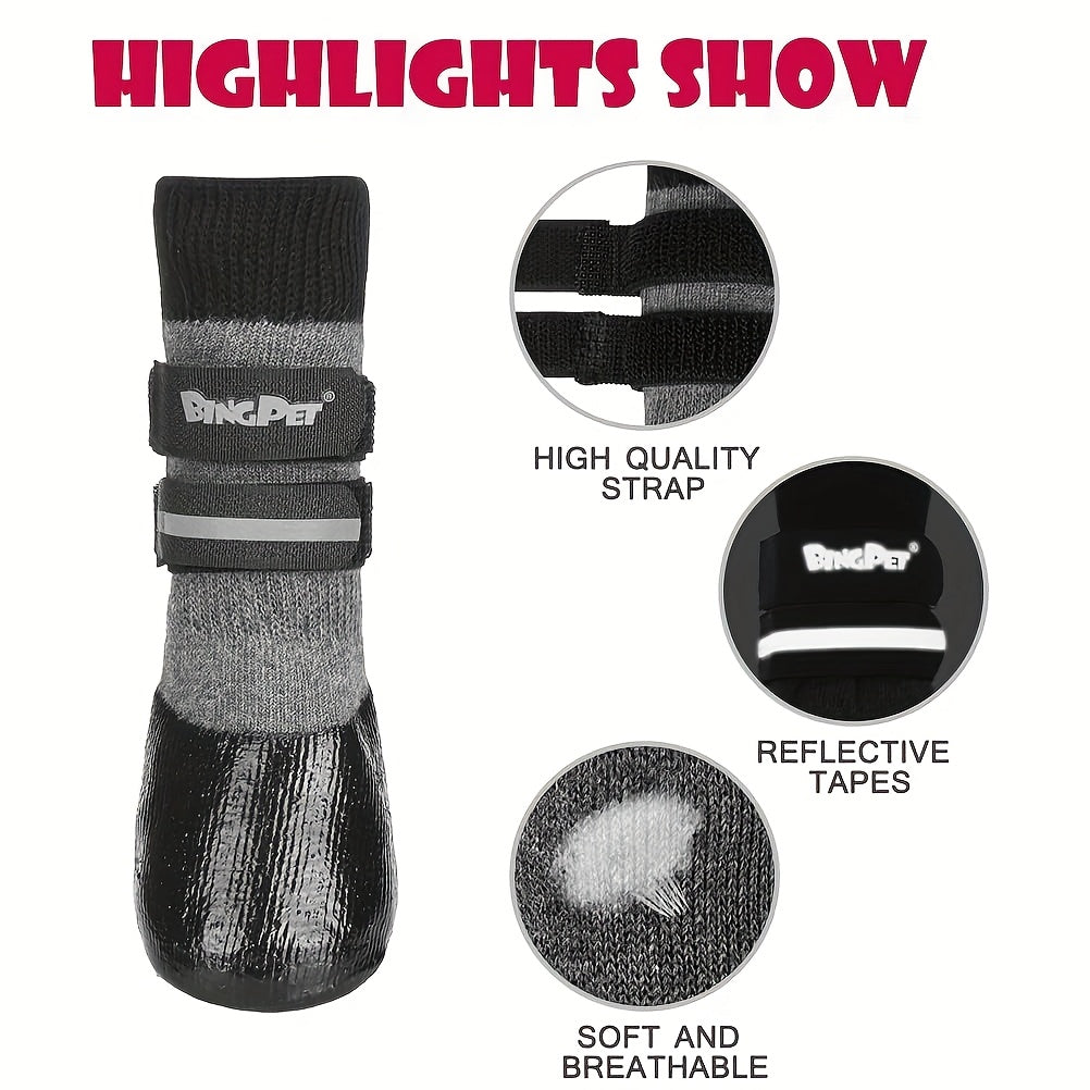 Dog Socks for Hardwood Floors and Outdoor Protection