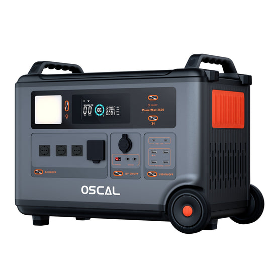 OSCAL PowerMax 6000 Portable Power Station LiFePO4