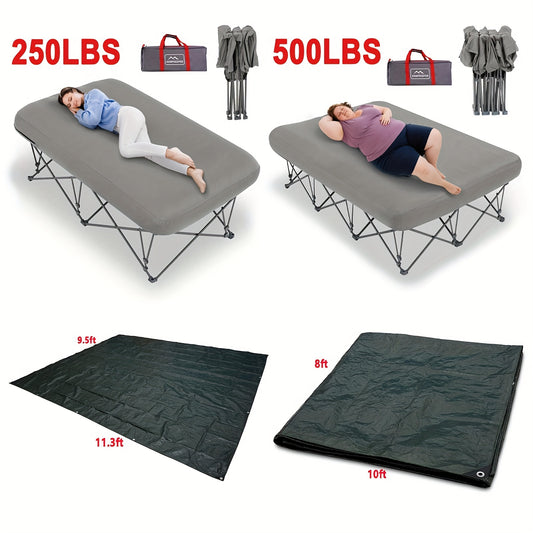 Heavy Duty Inflatable Bed With Carry Bag For Indoor Use