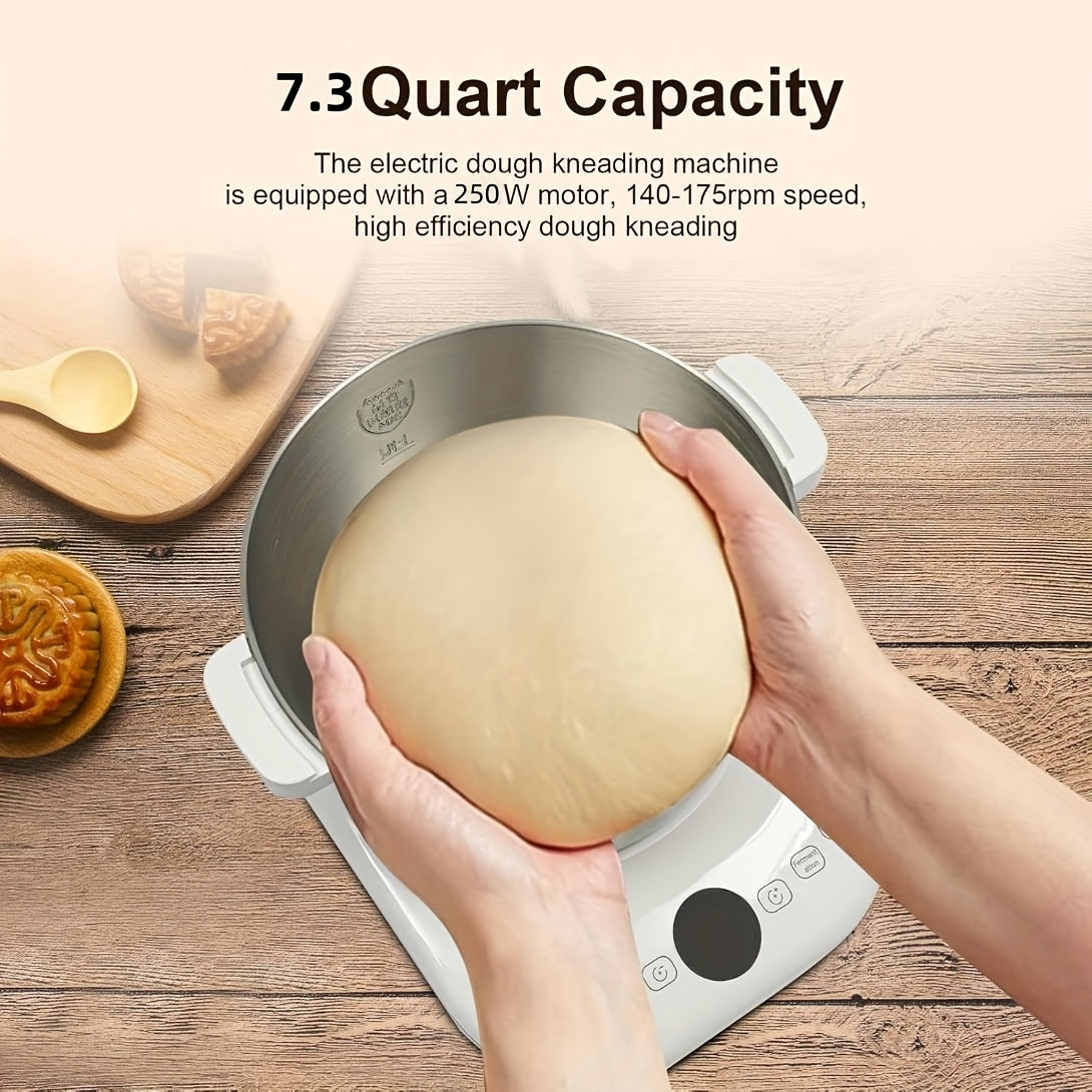 Dough Mixer With Ferment Function And Stainless Bowl