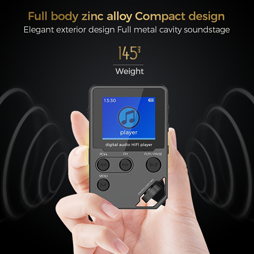 High Fidelity Music Player with Long Battery Life and Recording Function