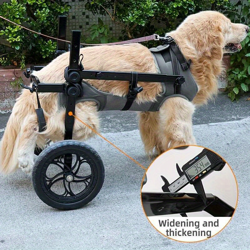 DogLemi Adjustable Wheelchair for Dogs with Hind Leg Mobility