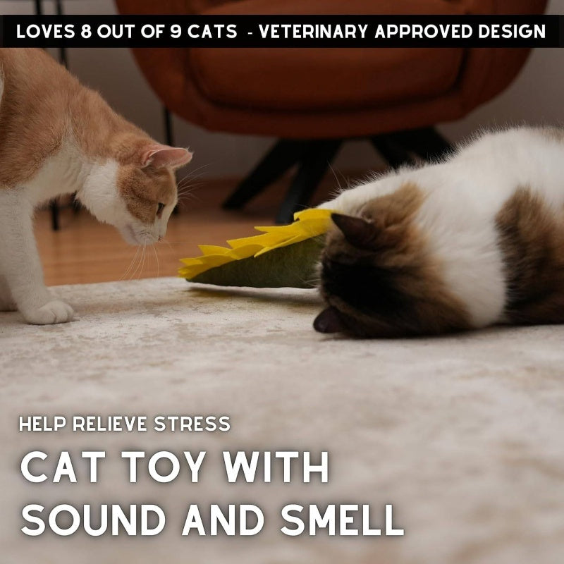 Cat Toy Dino Matatabi Silvervine Kicker For Stress Relief