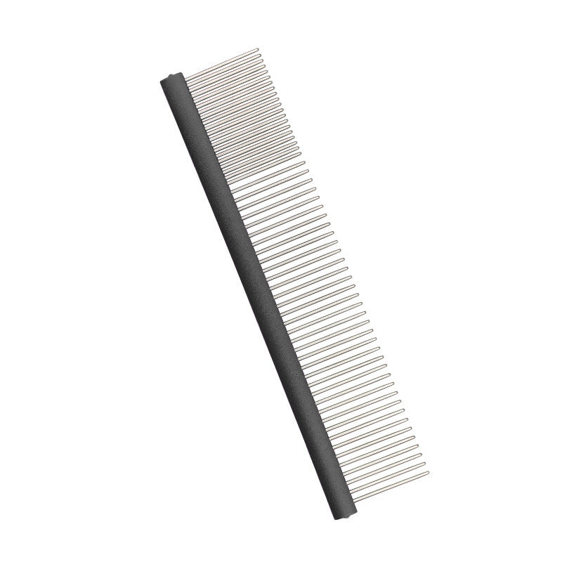 Metal Detachable Pet Grooming Comb With Ergonomic Handle