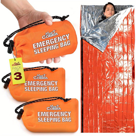 Emergency Sleeping Bag Survival Gear Waterproof Mylar Bivy Sack