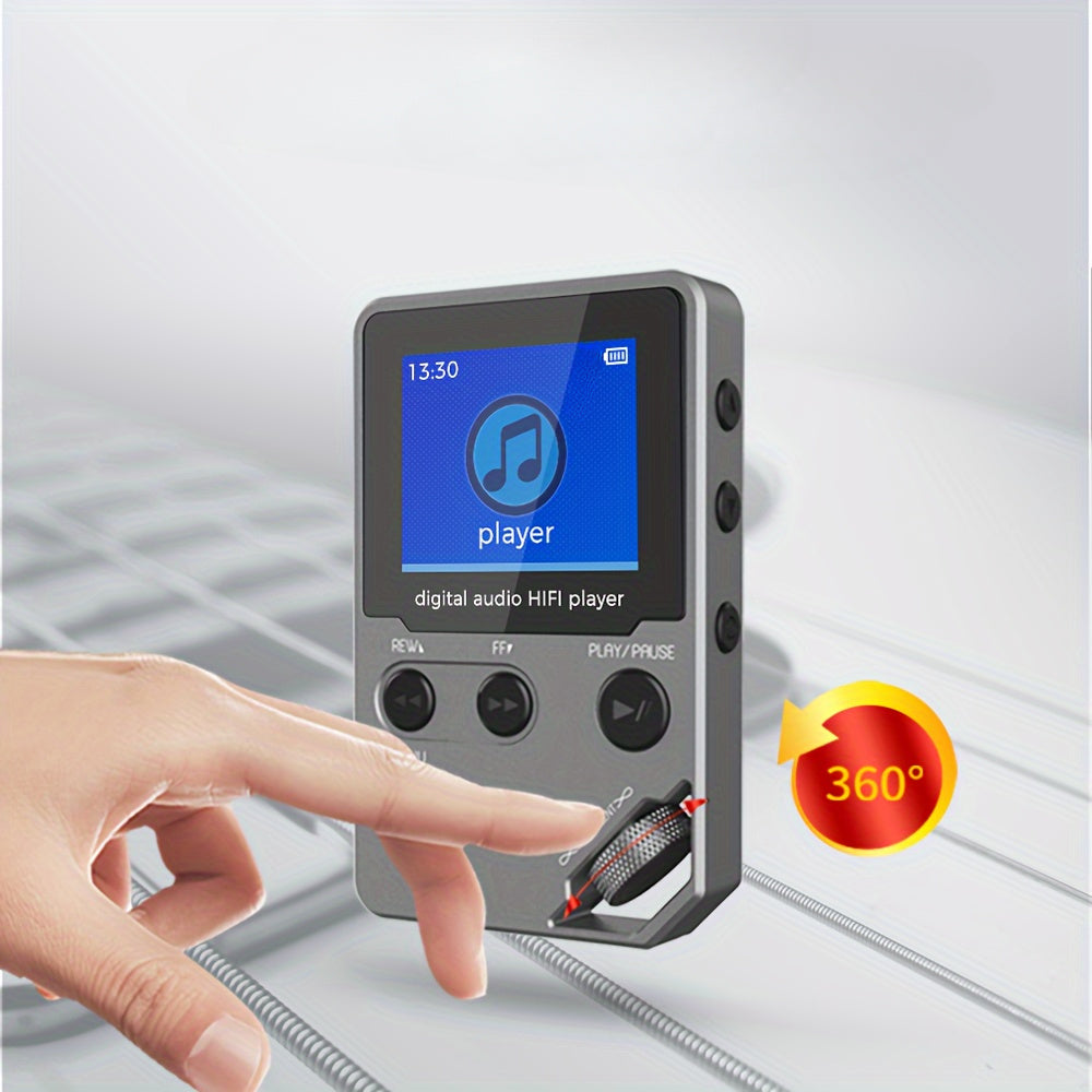 High Fidelity Music Player with Long Battery Life and Recording Function