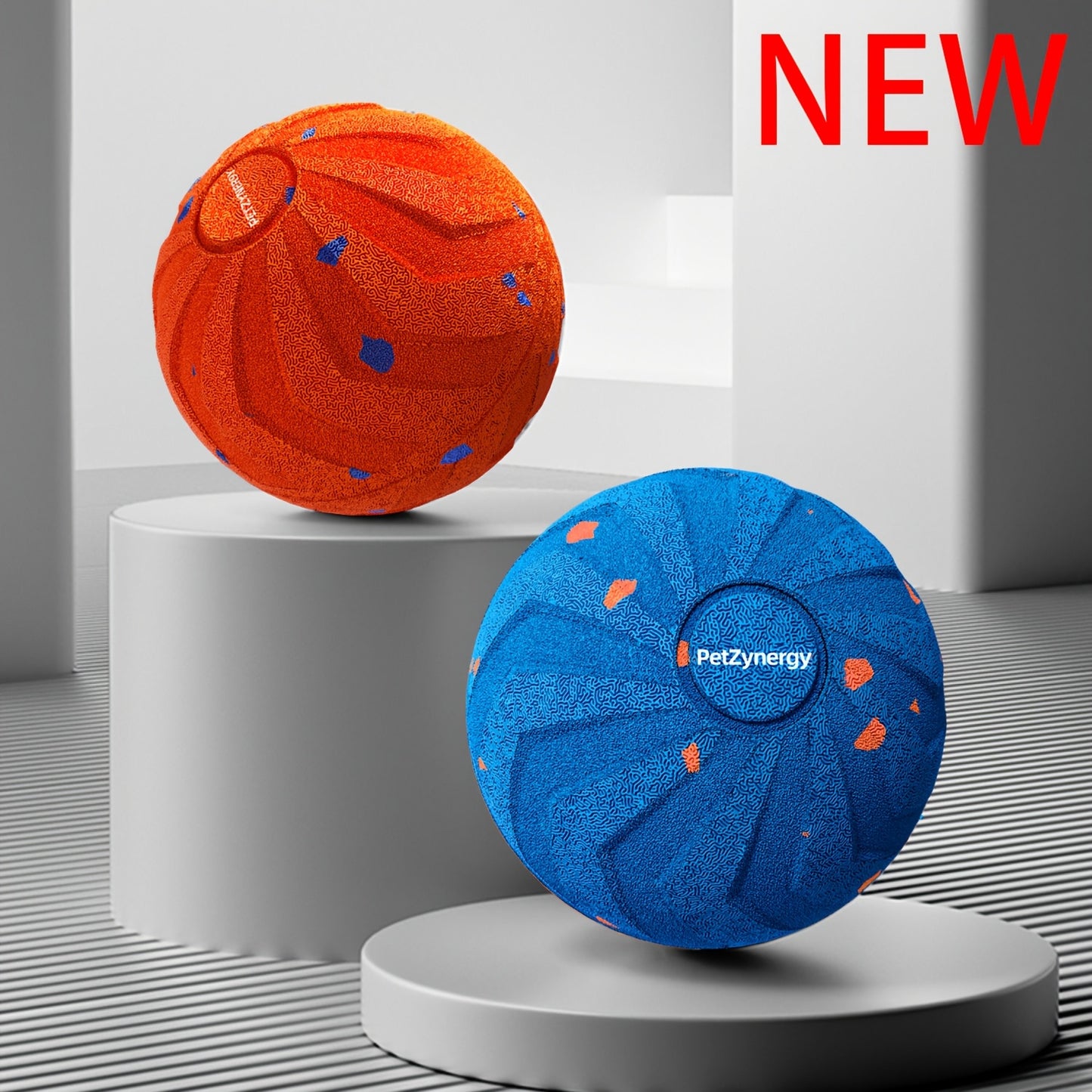 Smart Interactive Dog Toy Automatic Bounce Rotate ETPU