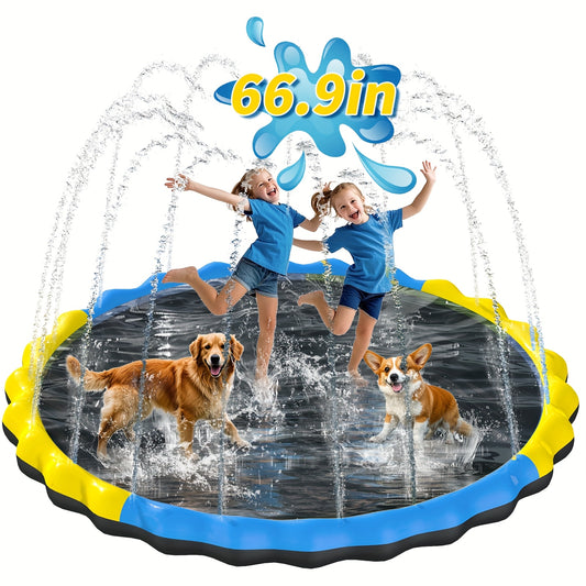 Heavy Duty Non-Slip Splash Pad for Kids and Dogs