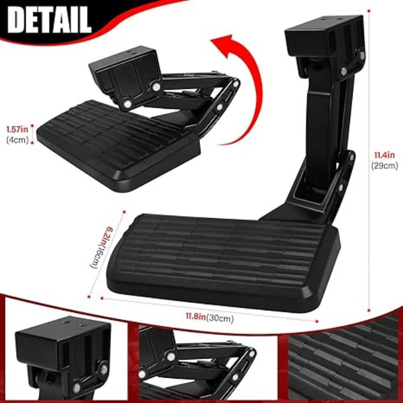Retractable Rear Bed Step for Toyota Tacoma Trucks