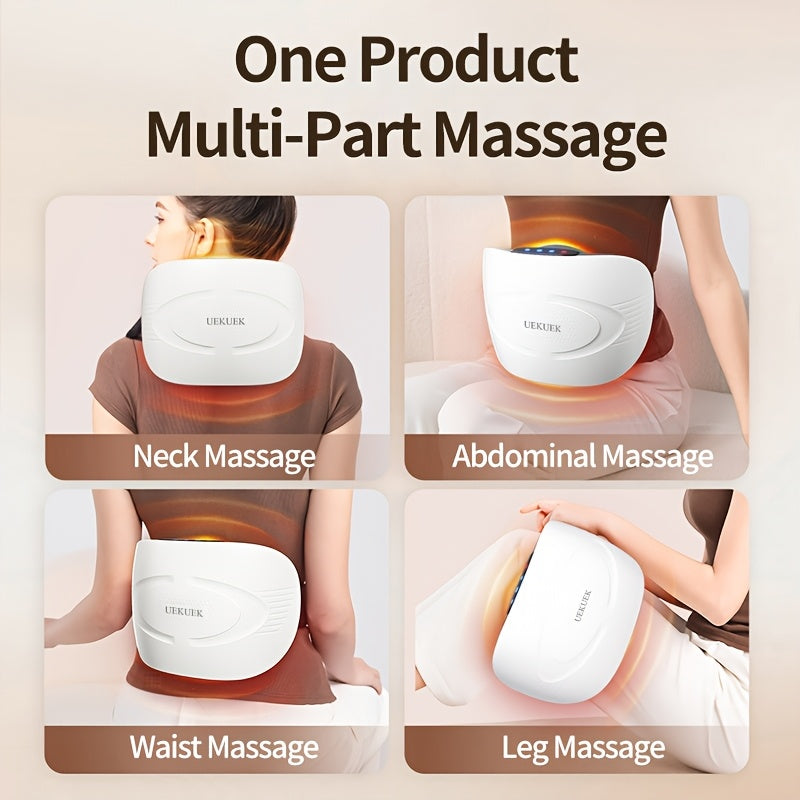 Automatic Heated Abdominal Massager for Whole Body Relaxation
