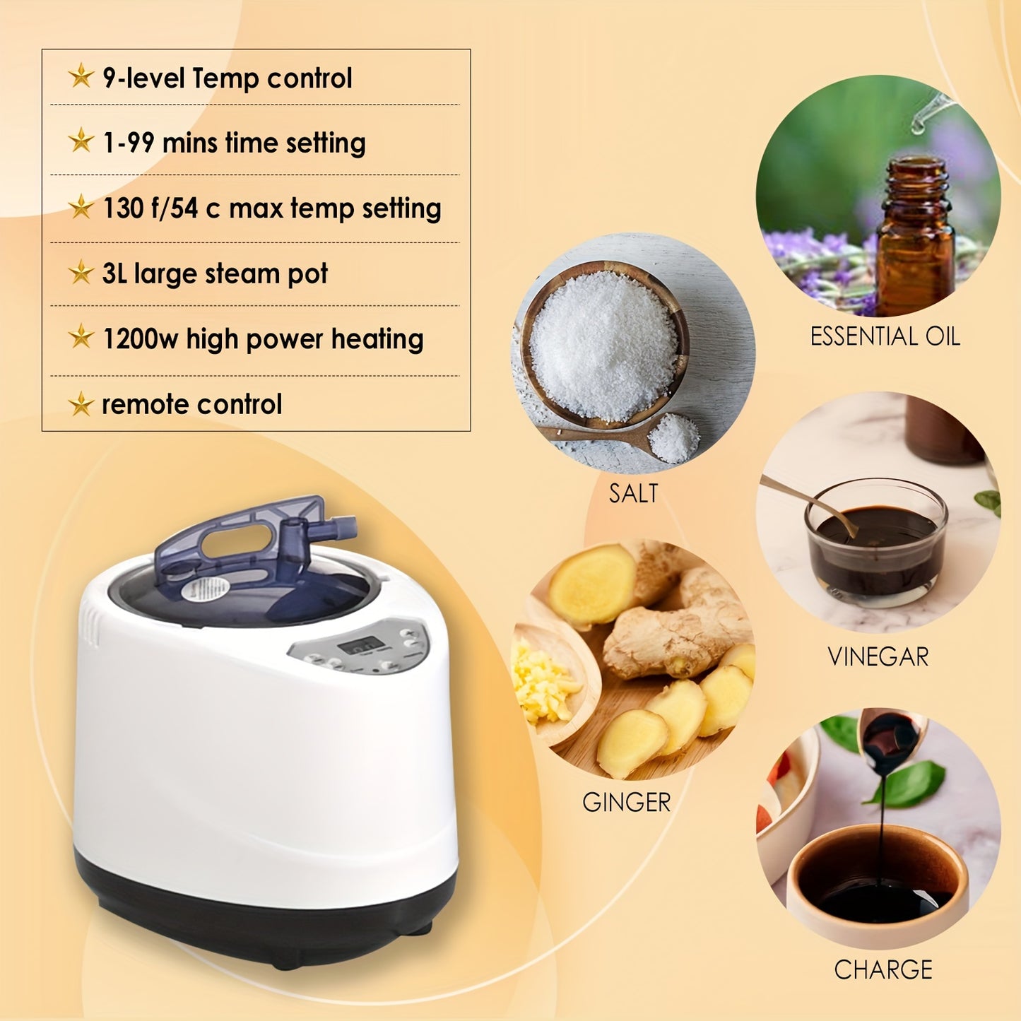 Portable Steam Sauna Box for Home Wellness and Relaxation
