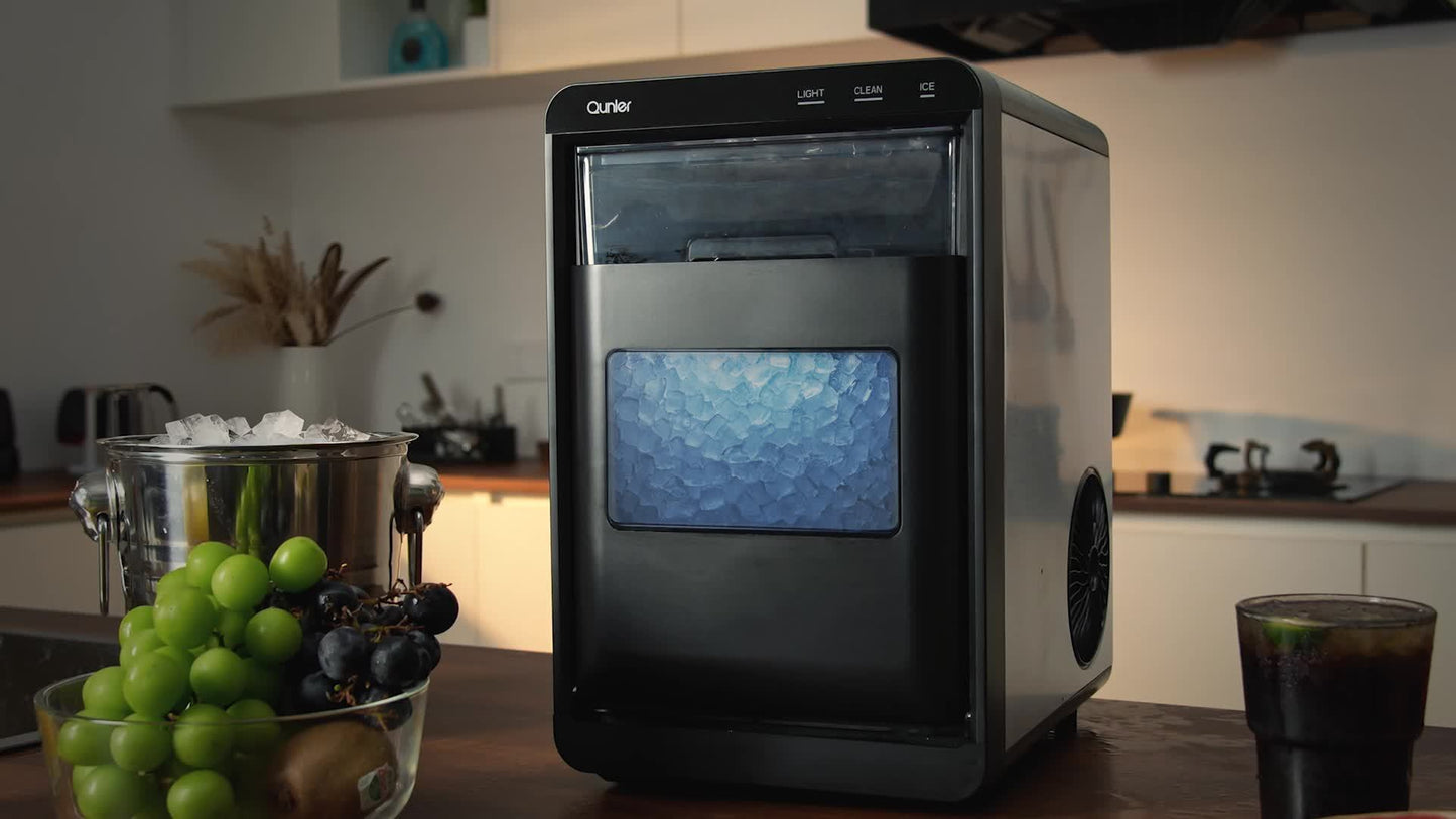 IFANZE High-Capacity Touch Screen Ice Maker Machine for Home