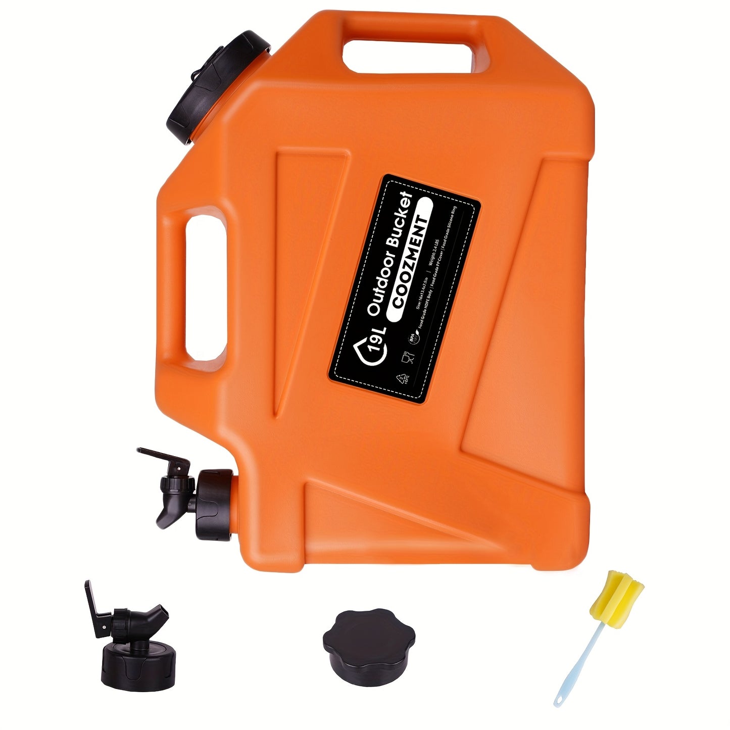 BPA Free Collapsible Water Containers for Camping and Hiking