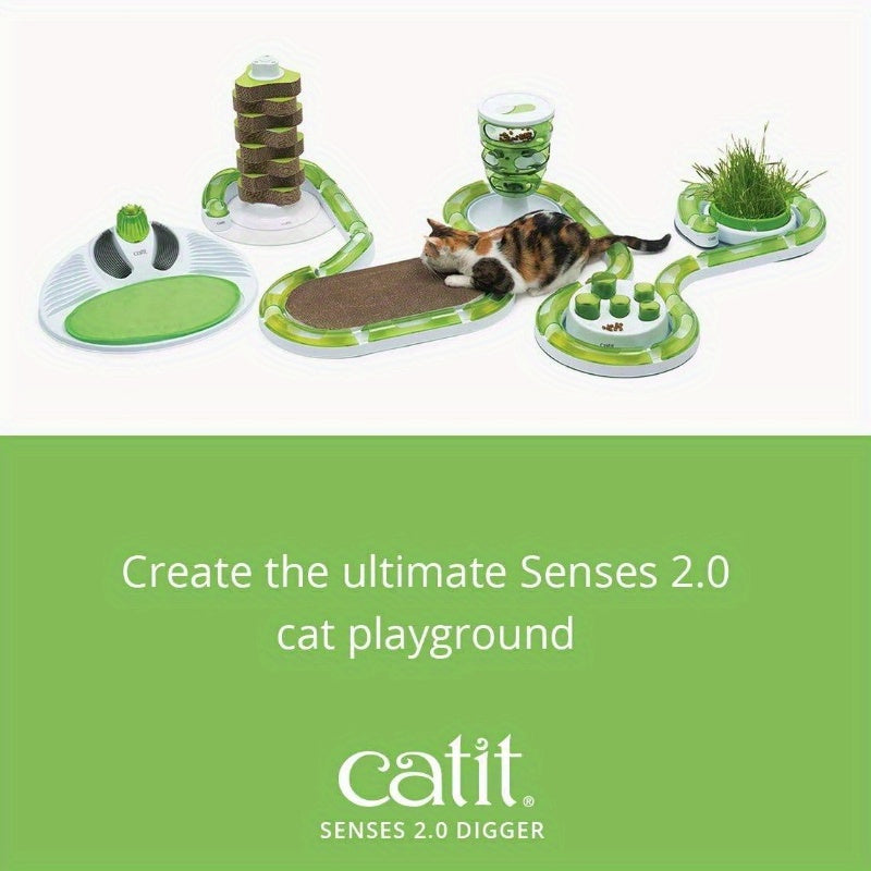 Senses Two Point Zero Interactive Cat Slow Feeder Puzzle